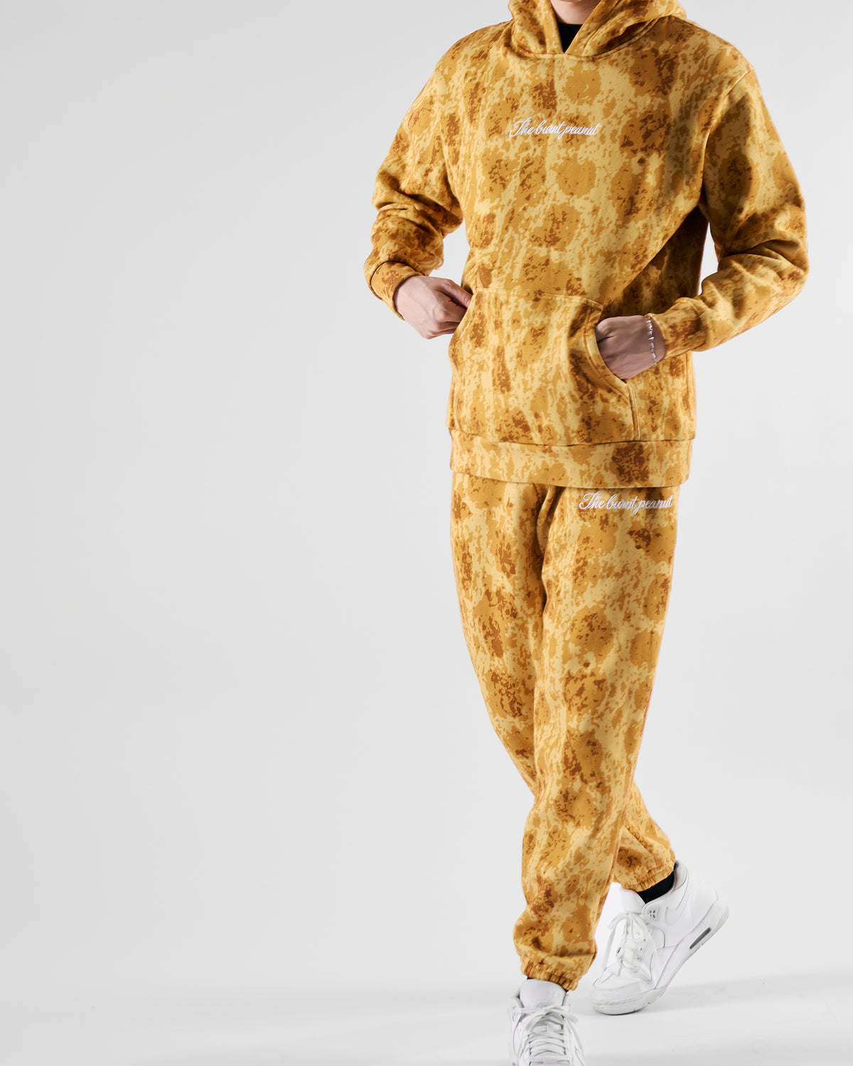 Burnt Peanut Sweat Set w/ Spinny Hat