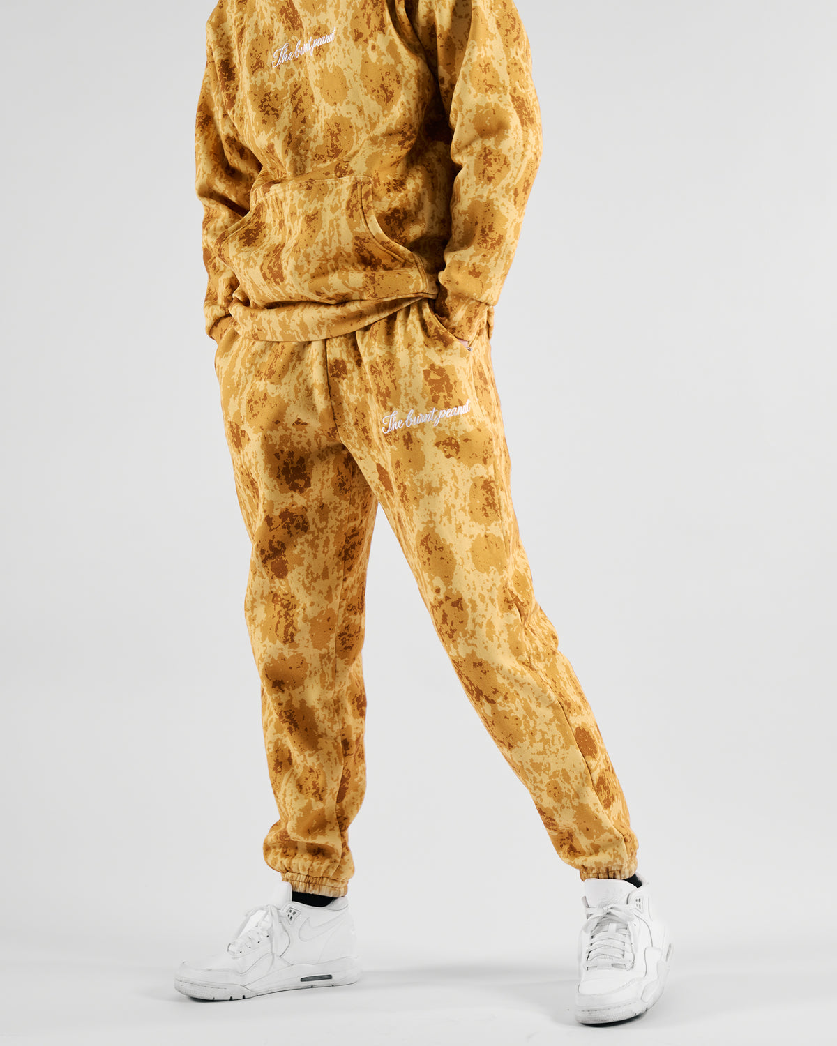 Burnt Peanut Sweat Set w/ Spinny Hat