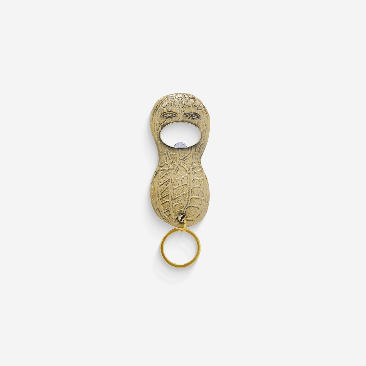 Peanut Bottle Opener Keychain